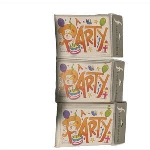 3 packs of 8 24 total  Vintage party invites Y2K 2000s Birthday Shower